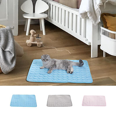 #ad Pet Cool Mat Dog Cat Bed Non Toxic Cooling Mat Dog Summer Pad non slip $12.06