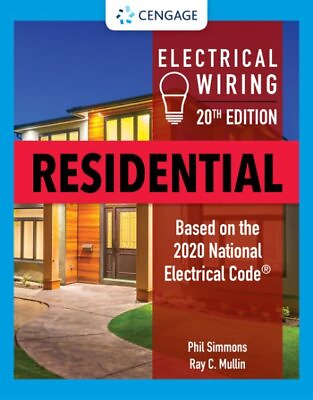 #ad Electrical Wiring Residential : Includes Foldout Plans Paperback by Simmons... $111.94