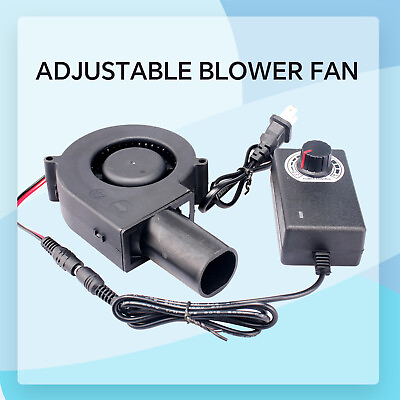#ad Adjustable Blower Fan For BBQ Heater Blower Air Blower Cooking Portable MachinLM $14.43