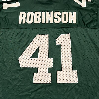 #ad Green Bay Packers Eugene Robinson jersey mens size XL 52 Starter VTG green $47.99