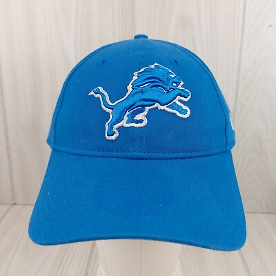 #ad Detroit Lions New Era 9Twenty Hat Cap Adjustable Strapback Blue NFL Football $16.05