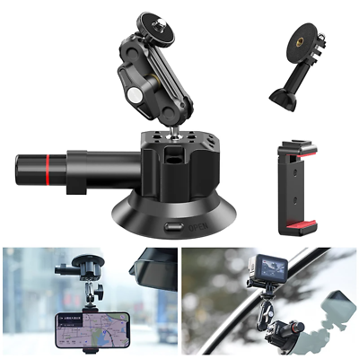 #ad Ulanzi 3inch Car Phone Action Camera Holder Hand Pump Suction AU $65.30