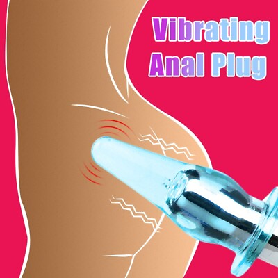 #ad Vibrador Anal Butt Plug Vibrador Principiante Sexo Anal Juguetes para Mujeres $6.99