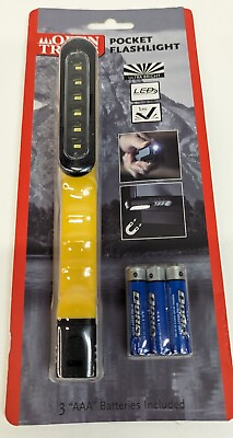 #ad Open Trails YELLOW Pocket Flashlight Ultra Bright FREE SHIPPING $6.99