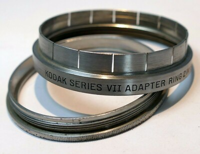#ad 50.5mm adapter step up ring series 7 VIII with retaining 2quot; inch 54mm holder $27.47
