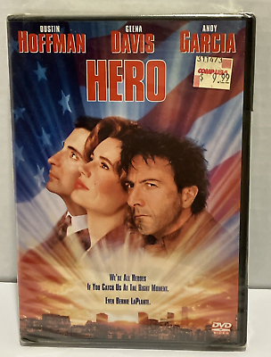 #ad Hero DVD 1999 Comedy Dustin Hoffman Geena Davis NEW amp; Sealed $7.97