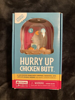 #ad HURRY UP CHICKEN BUTT SEALED KITTEN GAMES FREE SHIP $20.00
