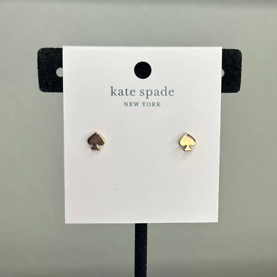 #ad Kate Spade Signature Mini Spade Rose Gold Studs Earrings $25.00