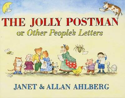#ad The Jolly Postman Hardcover By Ahlberg Allan GOOD $3.78