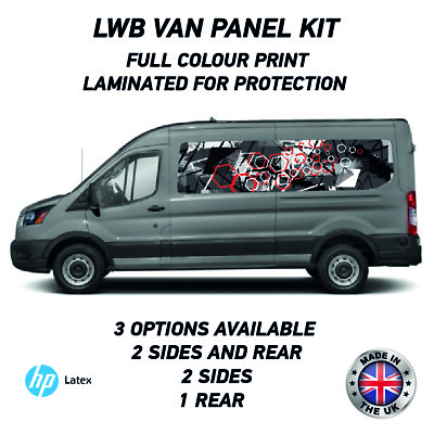 #ad Full Colour Printed Lwb Van Panel Wrap Kit 20 Motorhome Campervan Vinyl LWBFC20 GBP 249.99