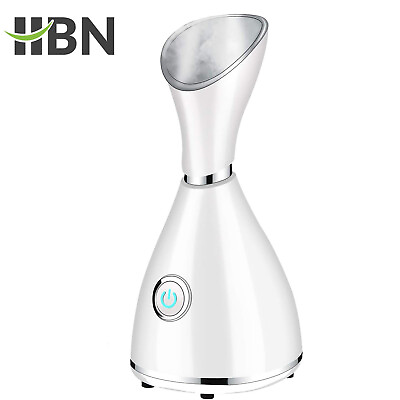 #ad HBN Portable Facial Steamer Nano Face Steamer Warm Mist Home Skin SPA Steamers $20.89