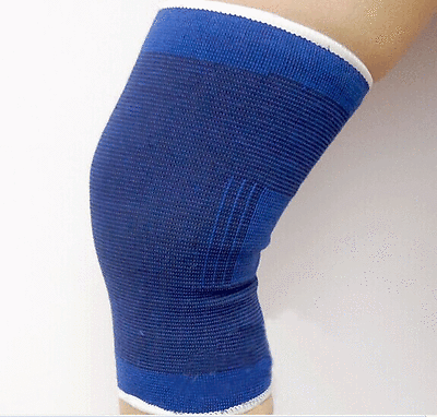 #ad 2 Knee Support Wrap Brace Sleeve Elastic Muscle Arthritis Sports Pain Relief NEW $5.99