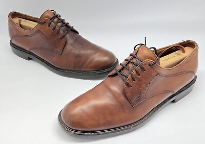 #ad Johnston amp; Murphy Handcrafted Leather Brogue Mens 11.5 $32.45