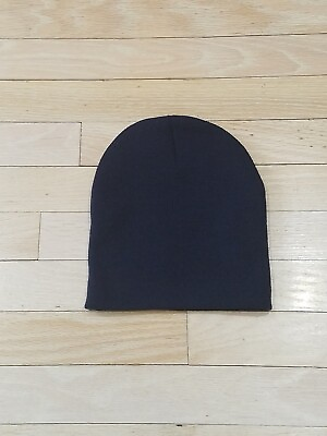 #ad NEW Beanie in solid Navy Blue color $15.00