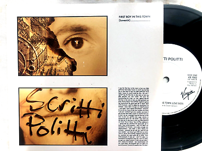 #ad SCRITTI POLITTI . quot;FIRST BOY IN THIS TOWNquot; 7quot; Single 1988 . EX GBP 3.95