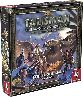#ad Talisman Quest Board Game 4th Edition The Highland Expansion $142.99