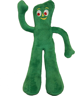 #ad Gumby Plush Filled Dog Toy Green 9 Inch Pack of 1 $7.98