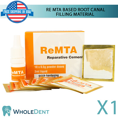 #ad Re MT A Root Ca nal Repair Dental Filling Material Powder Liquid Set Sealer $51.00