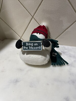 #ad Snowman Christmas Holiday Plush CUTE $22.99