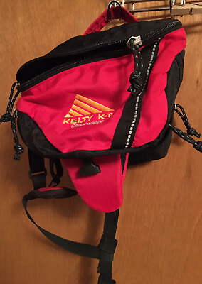 #ad Kelty K 9 Sherpa Dog Pack Size SMALL Hiking Backpack Red Black Trail Bag USA $18.86