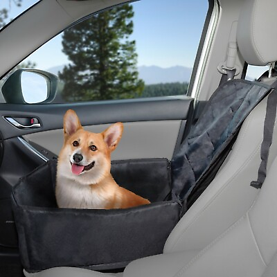 #ad Pet Car Seat 2 In 1 Pet Car Cover amp; Dog Booster Seat Waterproof Non Slip Backing $41.46