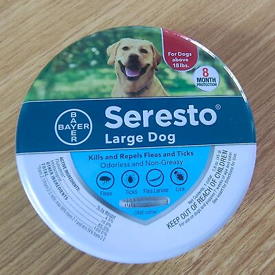 #ad New Seresto³ Flea Tick amp; Tick Collar for Large Dogs Protect your dog2024 $18.00