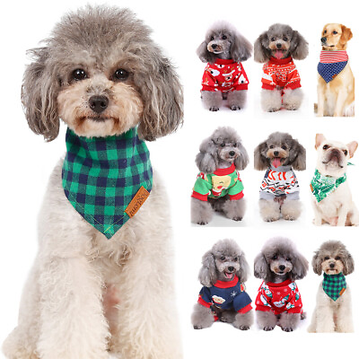 #ad Pet Dog Christmas Halloween Fancy Dress Winter Coat Jacket Puppy Clothes Outfit $10.39