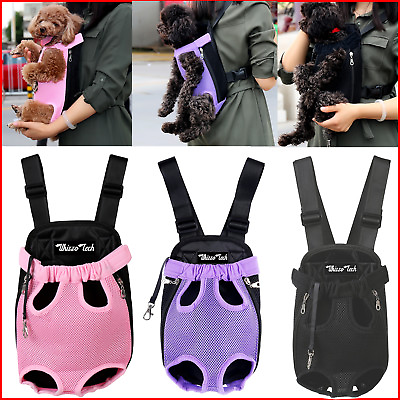 Pet Cat Dog Carrier Front Pack Puppy Travel Bag Hiking Backpack Head Legs Out $9.99