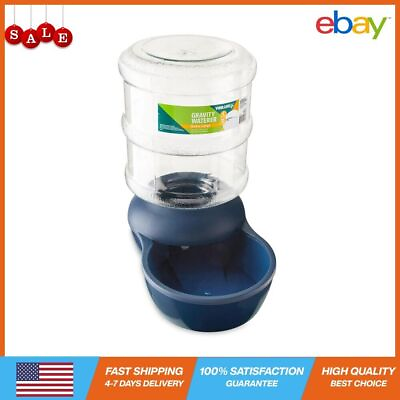 #ad Pet Dog Cat Waterer Automatic Dispenser Drink Water Gravity Extra Large4 Gallon $24.48