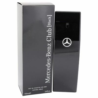 #ad Mercedes Benz Club Black 3.3 3.4 oz Eau De Toilette 100 ml Spray For Men $48.99
