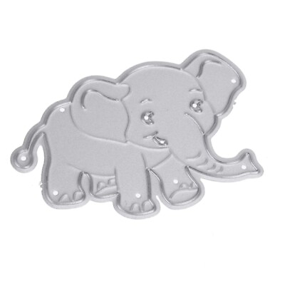 #ad Elephant Metal Cutting Dies Stencil DIY Scrapbooking Album Paper Template $3.71