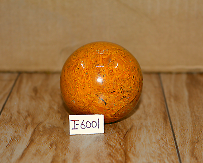 #ad Natural dinosaur bone fossil sphere crystal ball natural madagascar stone I 6001 $59.78