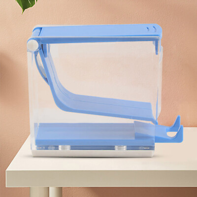 #ad Dentist Cotton Roll Dispenser Holder Press Type Case Dental Cotton Storage Box $12.99
