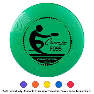#ad Champion Sports Flying Disc Plastic Frisbee CHSFD95 UPC 710858003930 $20.99