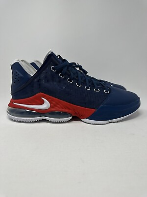 #ad Nike Lebron 19 LOW Duquesne University PE NAVY BLUE SAMPLE SIZE 13 NEW $215.00