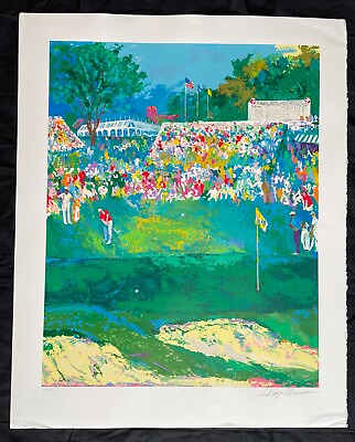 #ad LEROY NEIMAN quot;BETHPAGE BLACK COURSE 2002 US OPENquot; LIMITED EDITION $2900.00