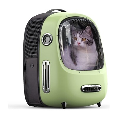 #ad PETKIT Ventilation Pet Backpack Travel Cat Dog Back Carrier Mesh Bag Outdoor $46.79