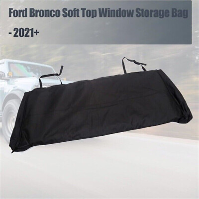 #ad 600D Soft Top Window Storage Bag For Ford Bronco Accessories 2021 2023 4 Door $71.38