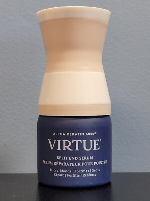 #ad Virtue Labs Alpha Keratin 60ku Correct Split End Serum 1.7 oz 50 mL New $22.88