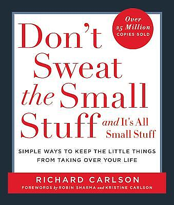 #ad Don#x27;t Sweat the Small Stuff and it#x27;s all small stuff Don#x27;t Sweat the Small St $3.79