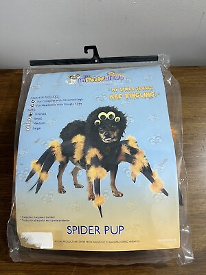 #ad Spider Pup X small Halloween Pet Costume 2 Piece Set $7.00