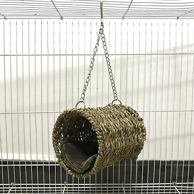#ad 3pcs Hanging Bed Small Durable Bite resistant Pet Hammock Cage $17.60