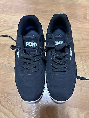 #ad Black Pony Sneakers Men’s Size 10 $35.00