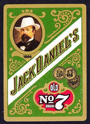 #ad Jack Daniel#x27;s No7 Whiskey Single Playing Cards GBP 1.20