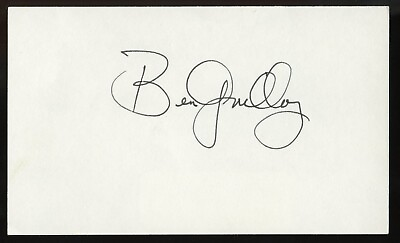 #ad Ben Guillory signed autograph 3x5 Cut American Actor Theatre Producer Director $25.00