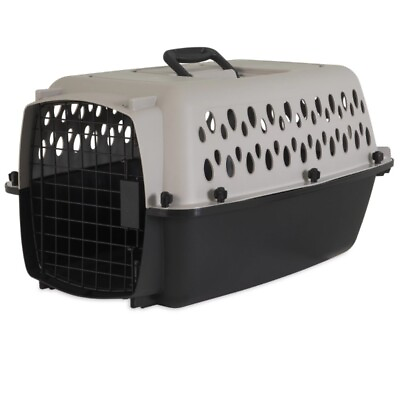 #ad Pet Kennel Small 23quot; Dog Crate Plastic Travel Pet Carrier for Pets up to 15 lb $18.93
