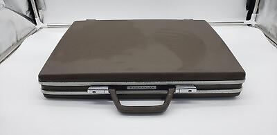 #ad Samsonite Hard Side Vintage Briefcase No Keys Retro $22.90