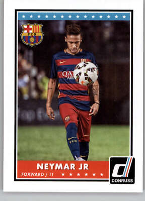 #ad 2015 Donruss #69 Neymar Jr FC Barcelona Soccer Card NM MT Brazil ID:34208 $4.99