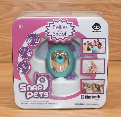 #ad Genuine WowWee Snap Pets Selfies in a Snap Portable Bluetooth Camera **READ** $34.08