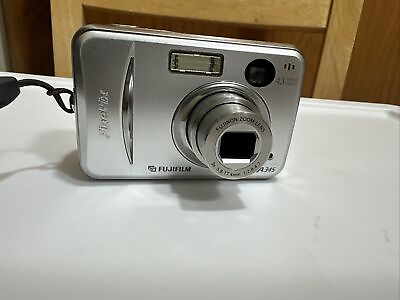 #ad Fujifilm Finepix A345 Silver 4.1MP Compact Digital Camera Tested with 256Mb XD $25.00